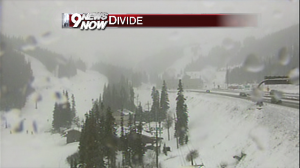 snow already at the Divide