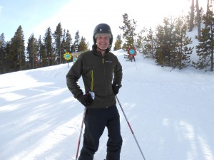 1st time Skiing 'Blue'