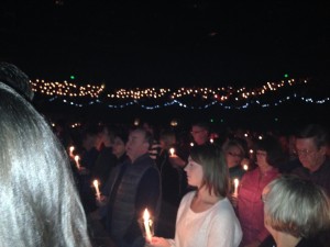 flatironschurch candle lighting