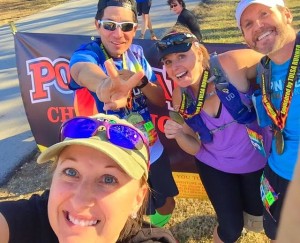 circle of friends: awesome weekend of run & sun