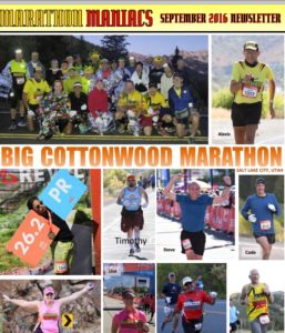 September 2016 Maniac Newsletter