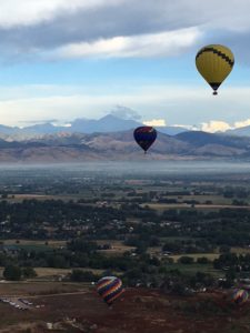 Ballooning in the Rockies