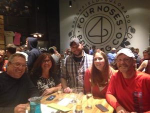 trivia nite w/ Tom's folks